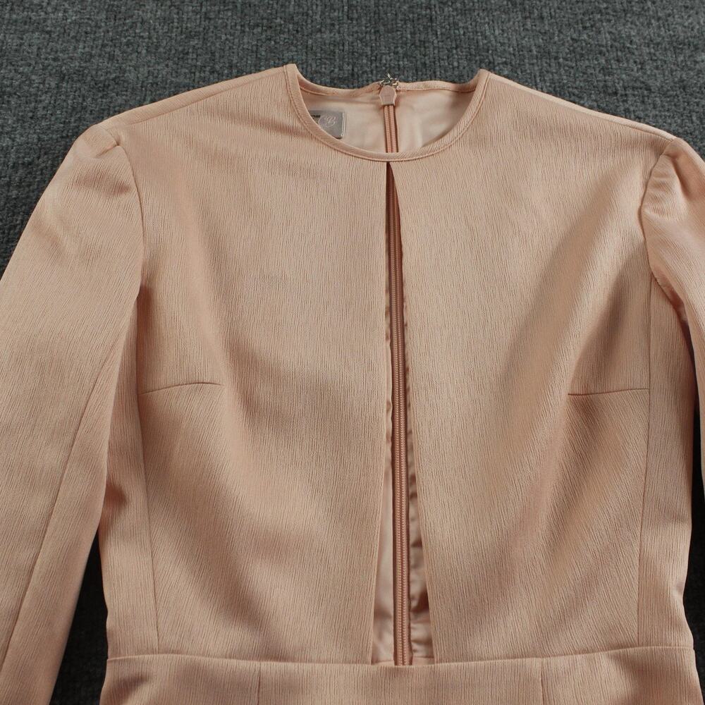 House of CB Blush Pink Long-Sleeve Mini Dress - Picture 7 of 14